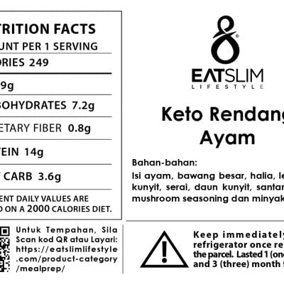 KETO RENDANG AYAM