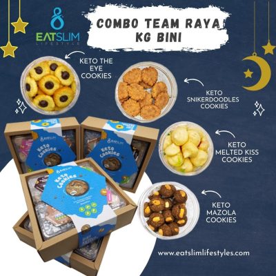 Keto Cookies Raya Edition ( Combo Team Raya Kg Bini )